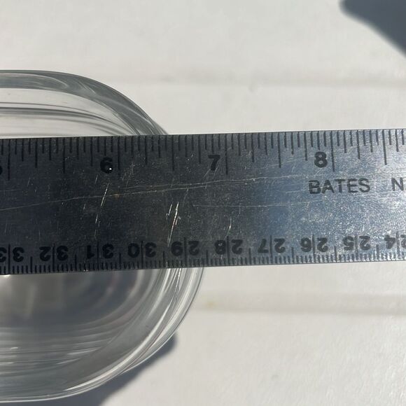 SELEZIONE IVV Crystal Swirl Oval Vase | Modern Design | Made in Italy 🌸 - Picture 9 of 11